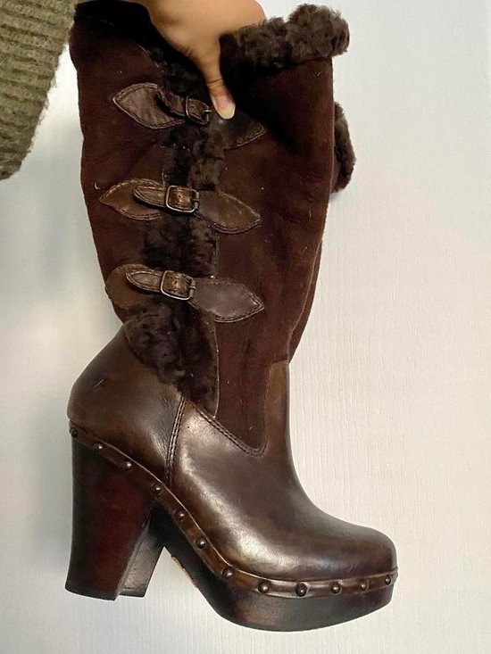 Frye Shoes - frye shearling boots